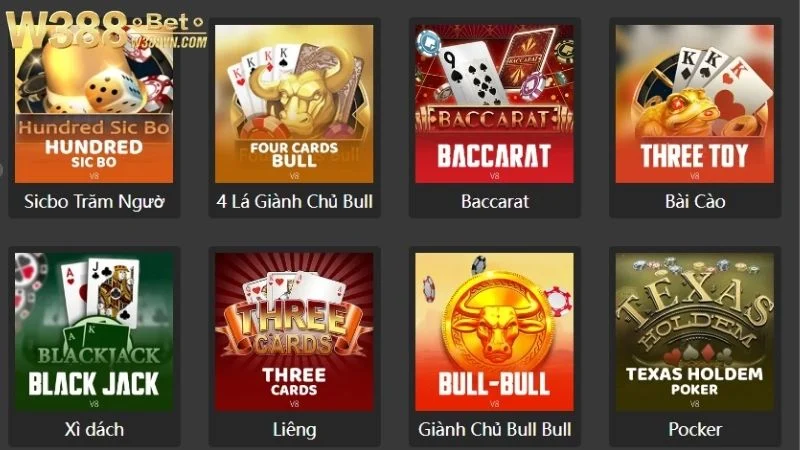 Đôi nét về W388 game đánh bài Ma Cao