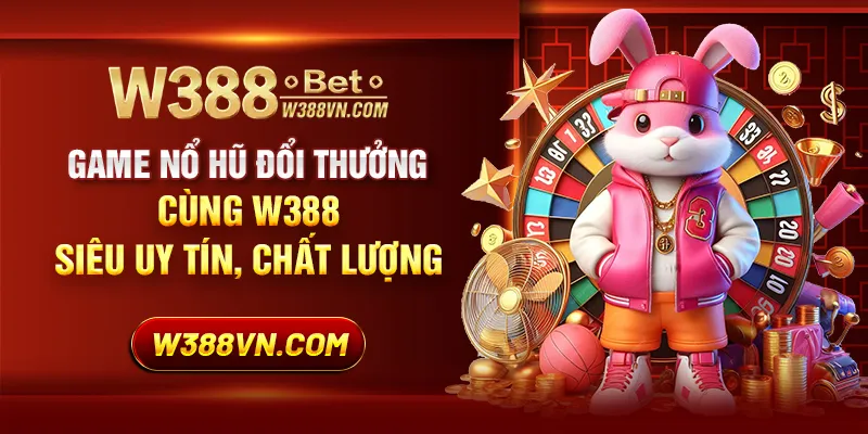 Game nổ hũ đổi thưởng cùng W388 siêu uy tín, chất lượng